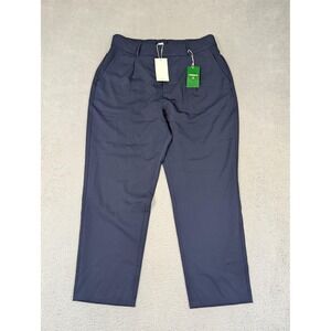 Halara Pants Mens XL‎ Navy Athleisure Straight Leg Dress Trousers Golf Stretch